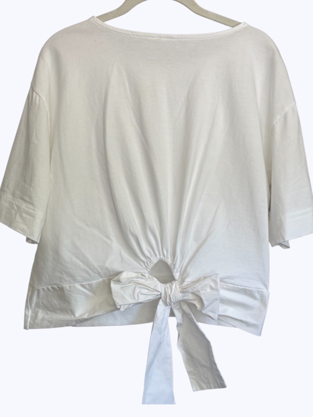 Gap T Shirts Bundle Two Black White Bow Back NWOT SZ XS - Picture 4 of 11
